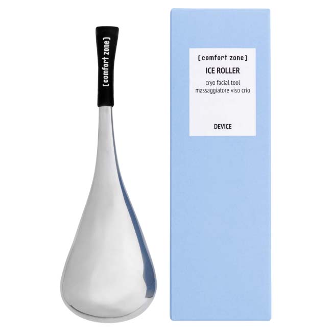 COMFORT ZONE Hydramemory Ice Roller – In Kombination mit der Hydramemory Rich Cream oder der Hydramemory Hydra Plump Mask kann der Roller zu einem strafferen und glatteren Hautbild beitragen., 1St.