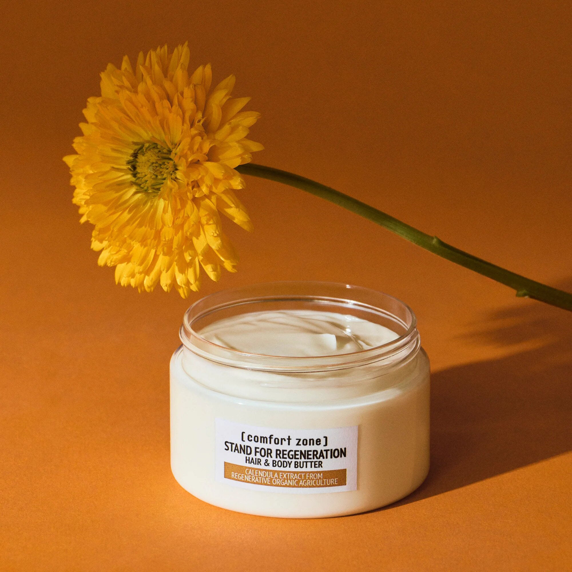 COMFORT ZONE Stand for Regeneration Hair & Body Butter – spendet dem Haar Feuchtigkeit und verleiht ihm seidigen Glanz, während sie gleichzeitig Gesicht und Körper mit intensiver Pflege und Geschmeidigkeit versorgt., 100ml, Tiegel