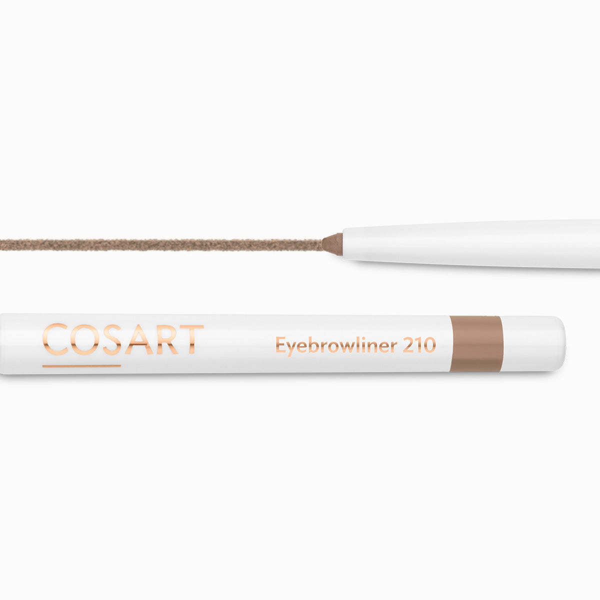 COSART Eyebrow-Liner - 210 toupe – Nach nur wenigen Minuten auf der Haut ist die Farbe wisch- und wasserfest und hält sehr lange., 2gr., Detail