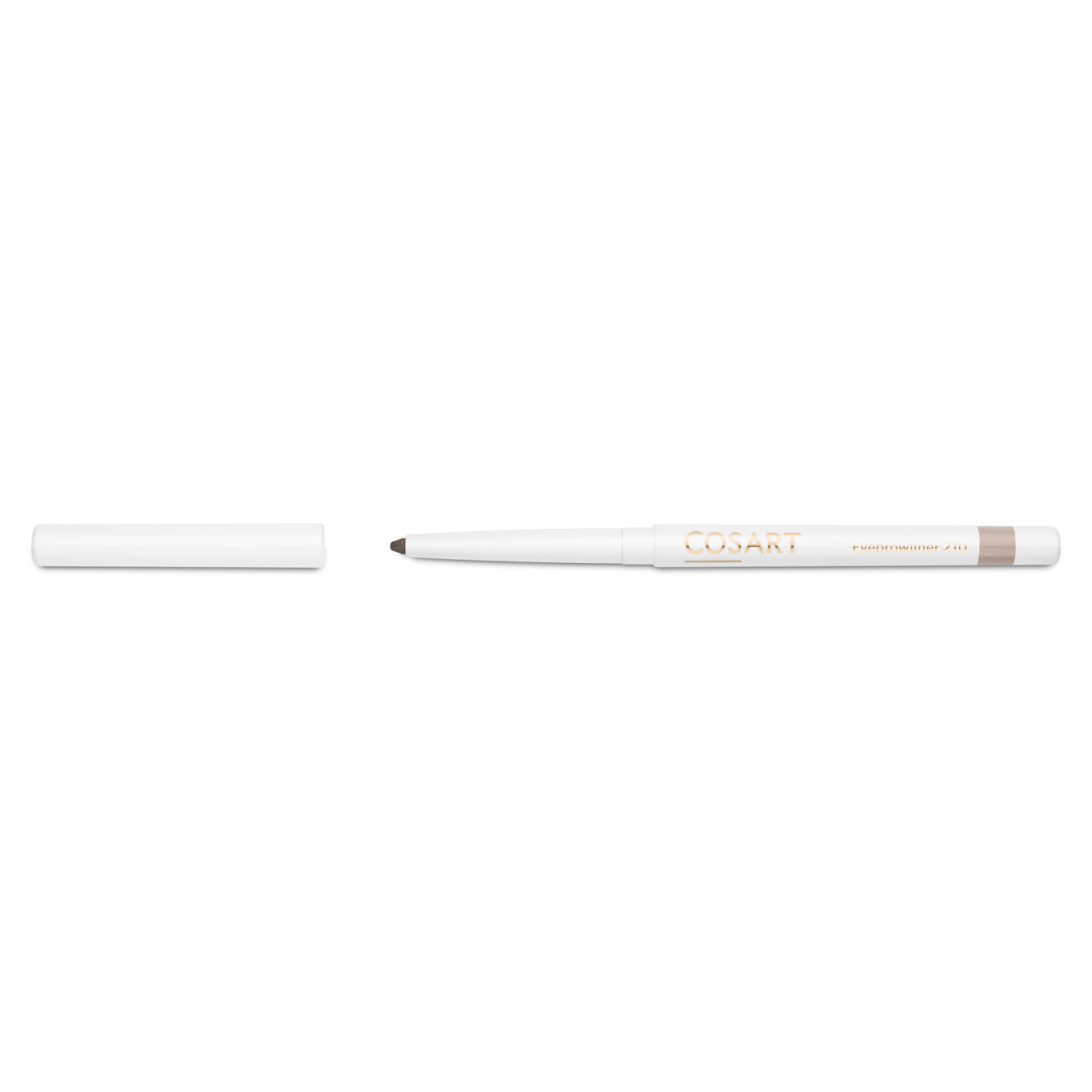 COSART Eyebrow-Liner - 210 toupe – Nach nur wenigen Minuten auf der Haut ist die Farbe wisch- und wasserfest und hält sehr lange., 2gr.