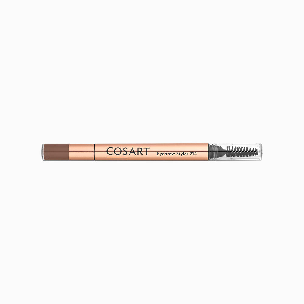 COSART Eyebrow Styler 214 Cappuccino – sorgt für einen natürlichen Augenbrauen Look. Vegan und frei von Parabenen., 4ml