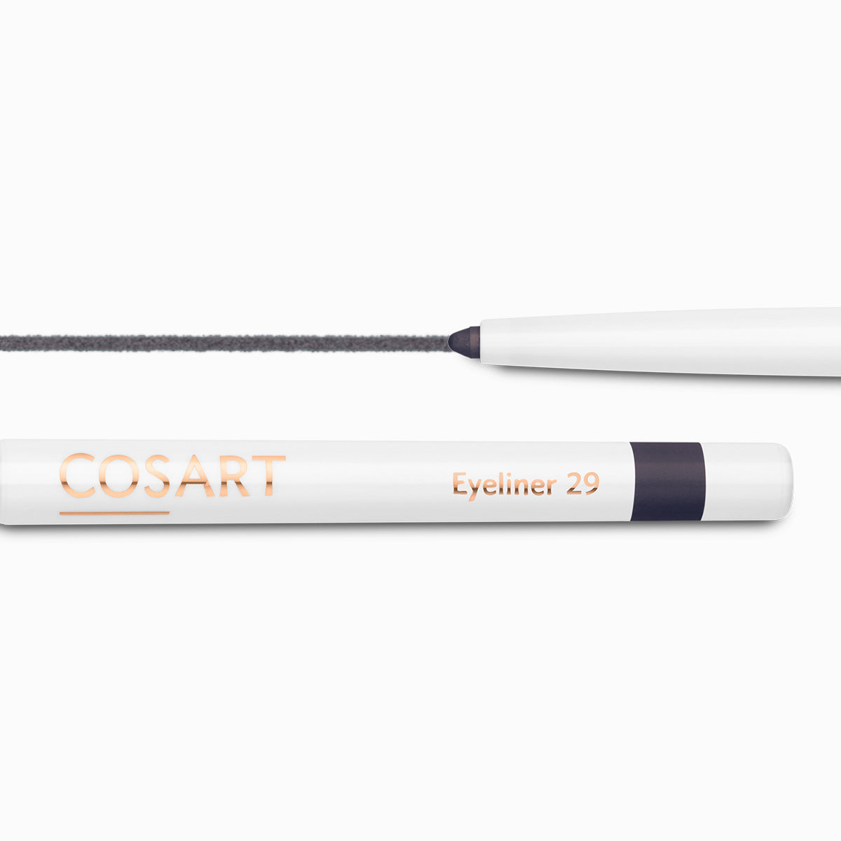 COSART Eyeliner - Amethyst 29 – Nach nur wenigen Minuten auf der Haut ist die Farbe wisch- und wasserfest und hält sehr lange. Vegan, dermatologisch getestet und frei von Parabenen und Mineralölen., 1St.