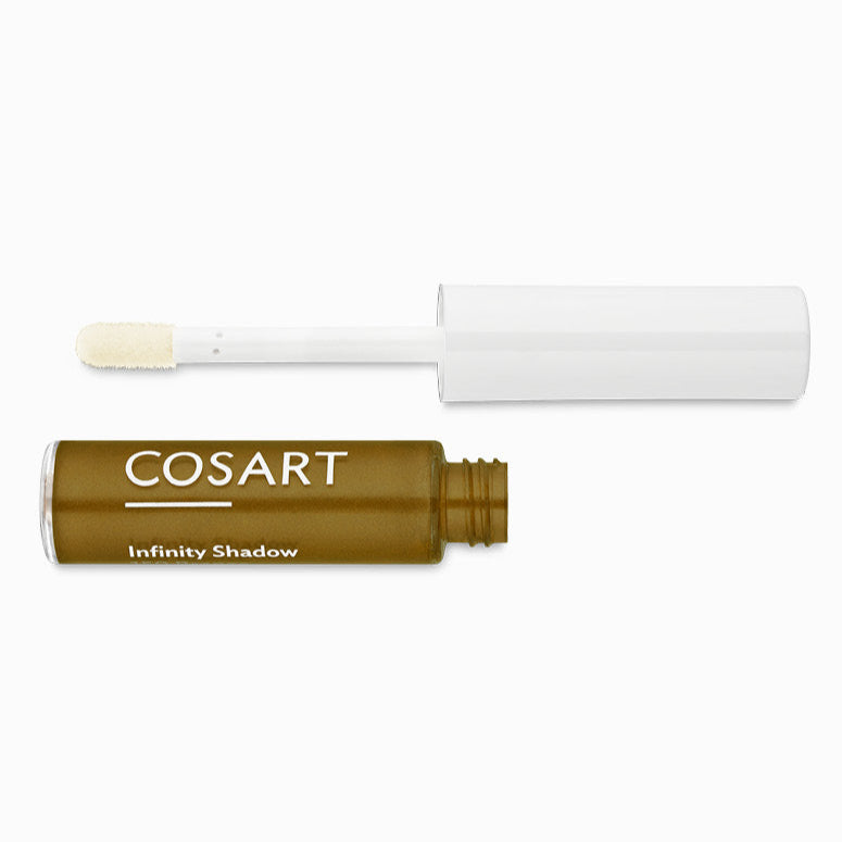 COSART Infinity Shadow 152 olive sparkle – betont die Augen perfekt, kaschiert Schlupflieder sowie Fältchen und trocknet die Augenpartie nicht aus., 4ml, offen2