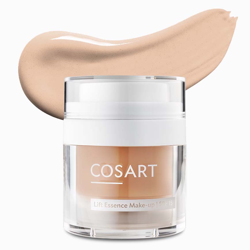 COSART Lift Essence Make-up 789 Cashmere matt – versorgt die Haut mit Feuchtigkeit und verbessert die Hautelastizität. Die Anti-Aging-Wirkstoffe wirken nährend, regenerierend und stimulierend., 30ml, Textur