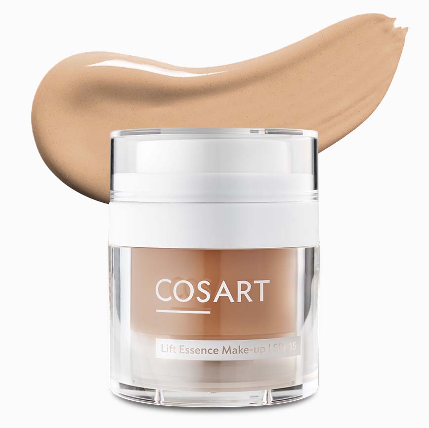 COSART Lift Essence Make-up 790 naturel matt – versorgt die Haut mit Feuchtigkeit und verbessert die Hautelastizität. Die Anti-Aging-Wirkstoffe wirken nährend, regenerierend und stimulierend., 30ml, Textur