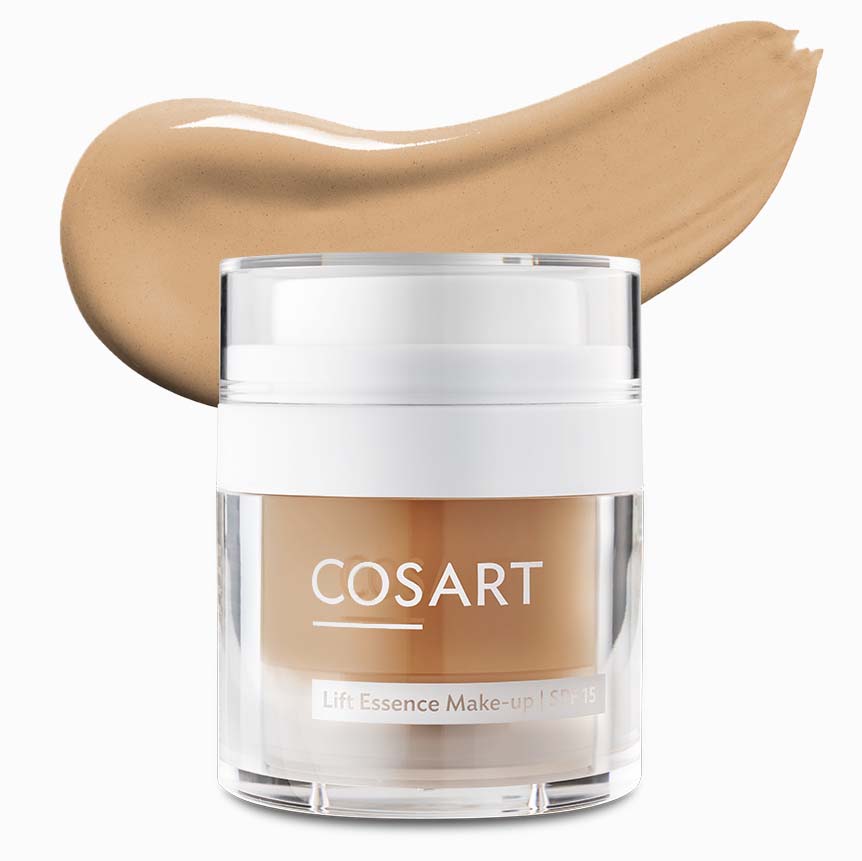 COSART Lift Essence Make-up 791 Caramel matt – versorgt die Haut mit Feuchtigkeit und verbessert die Hautelastizität. Die Anti-Aging-Wirkstoffe wirken nährend, regenerierend und stimulierend., 30ml, Textur