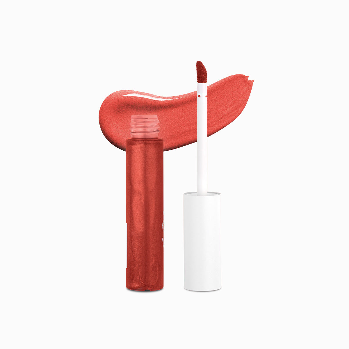 COSART Lip-Gloss Rot Glimmer – Die Wirkstoffe Provitamin E, Bisabolol und Provitamin B5 pflegen die Lippen nachhaltig und beruhigen diese., 8,5ml, Textur