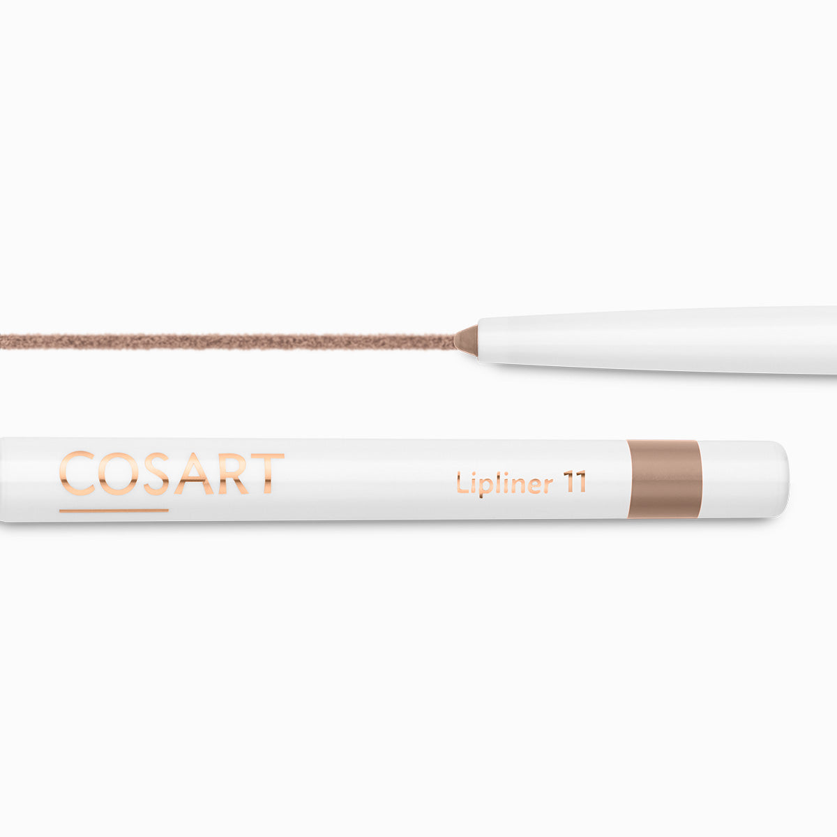 COSART Lip-Liner 11 Cappuccino – Dank der wundervoll cremigen Textur, gleiten die Lipliner sanft der Lippenkontur entlang., 1St., Detail