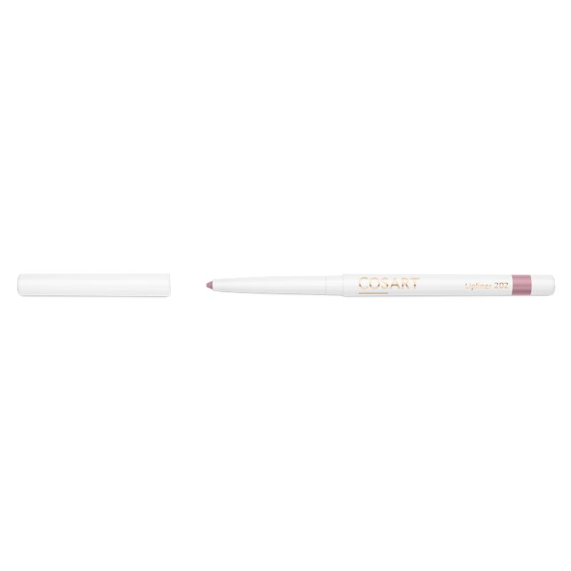 COSART Lip-Liner 202 Azalea – Dank der wundervoll cremigen Textur, gleiten die Lipliner sanft der Lippenkontur entlang., 1St.