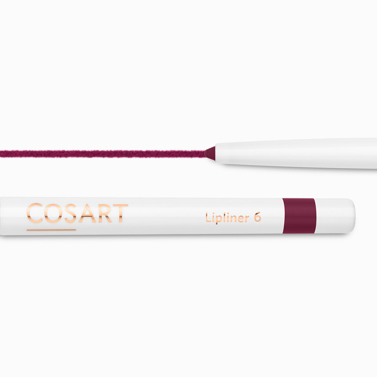 COSART Lip-Liner 6 Bordeaux – Dank der wundervoll cremigen Textur, gleiten die Lipliner sanft der Lippenkontur entlang., 1St., Detail