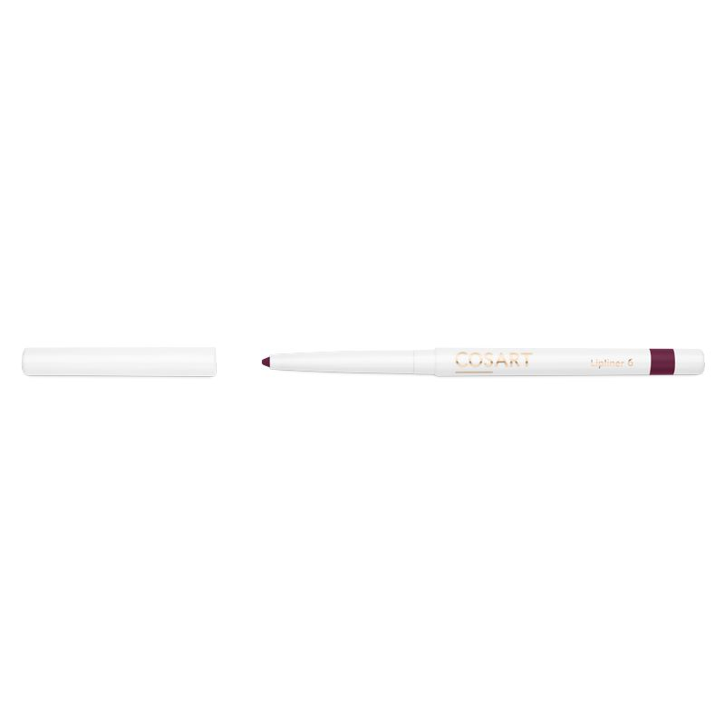 COSART Lip-Liner 6 Bordeaux – Dank der wundervoll cremigen Textur, gleiten die Lipliner sanft der Lippenkontur entlang., 1St.