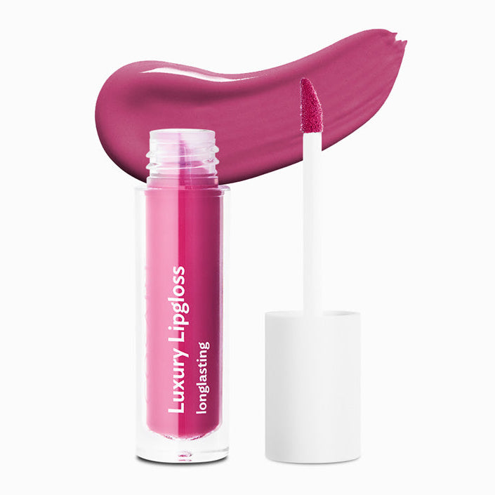 COSART Luxury Lipgloss 819 magenta matt – langanhaltend & samtig, 4ml, Spender offen mit Produktprobe