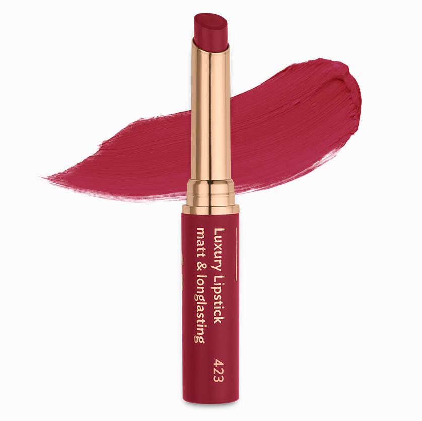 COSART Luxury Lipstick 423 Hibiscus matt – Langanhaltend und matt sind die Schlagwörter der COSART Luxury Lipsticks., 1St.
