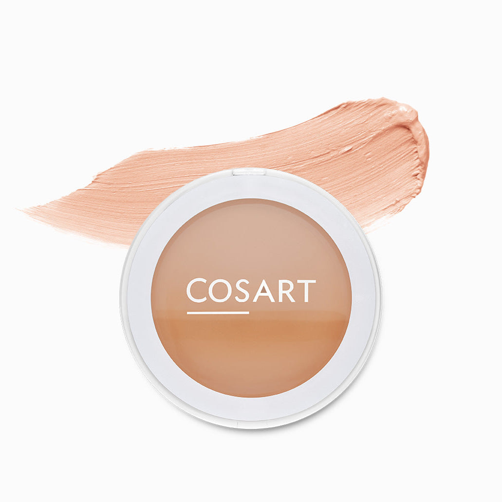 COSART Make-up dry & wet 776 naturel – Das cremige Make-up lässt sich gut verblenden und pflegt mit Jojoba- und Avocadoöl, Kamillenextrakt sowie Vitamin E. Es ist besonders deckend und langanhaltend., 10gr.