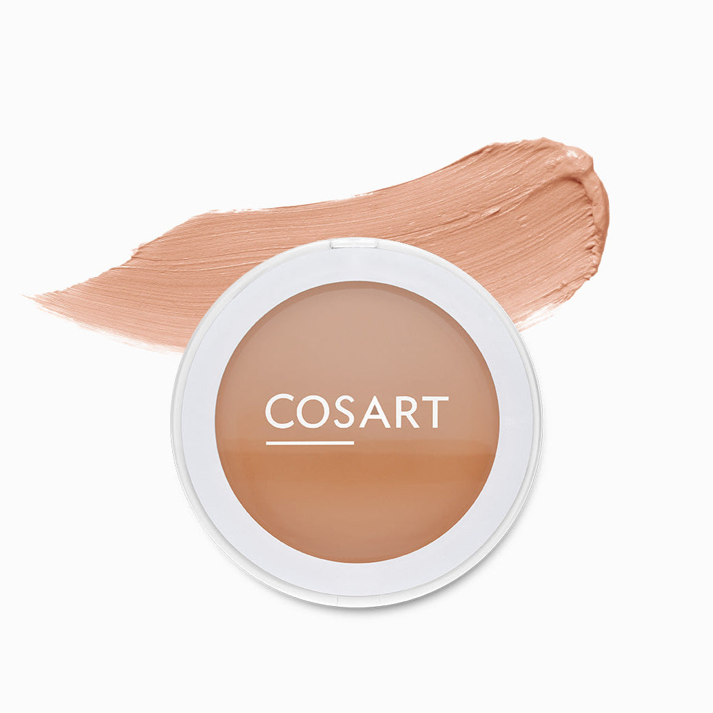 COSART Make-up dry & wet 778 capuccino – Das cremige Make-up lässt sich gut verblenden und pflegt mit Jojoba- und Avocadoöl, Kamillenextrakt sowie Vitamin E. Es ist besonders deckend und langanhaltend., 10gr.
