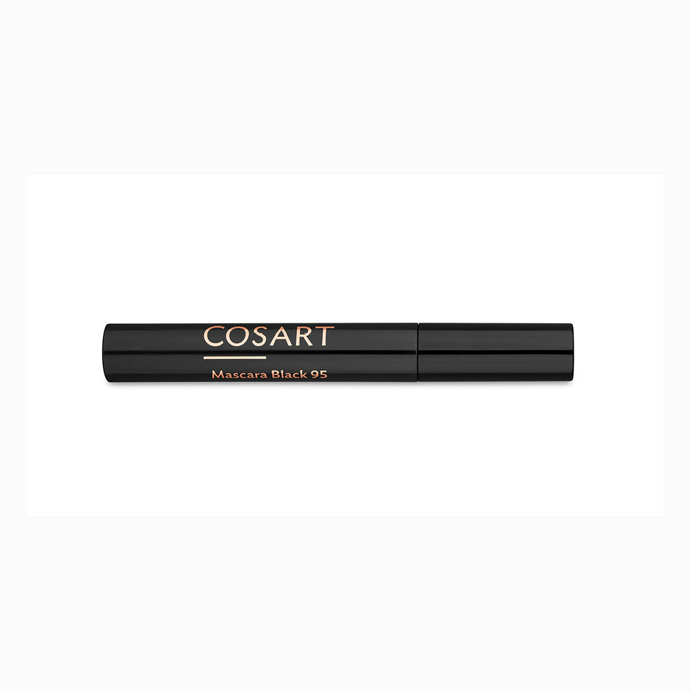 COSART Mascara 95 Black Nature – 2 in 1 Pflege und Volumen, Verlängerung und Farbe, 7ml, geschlossen