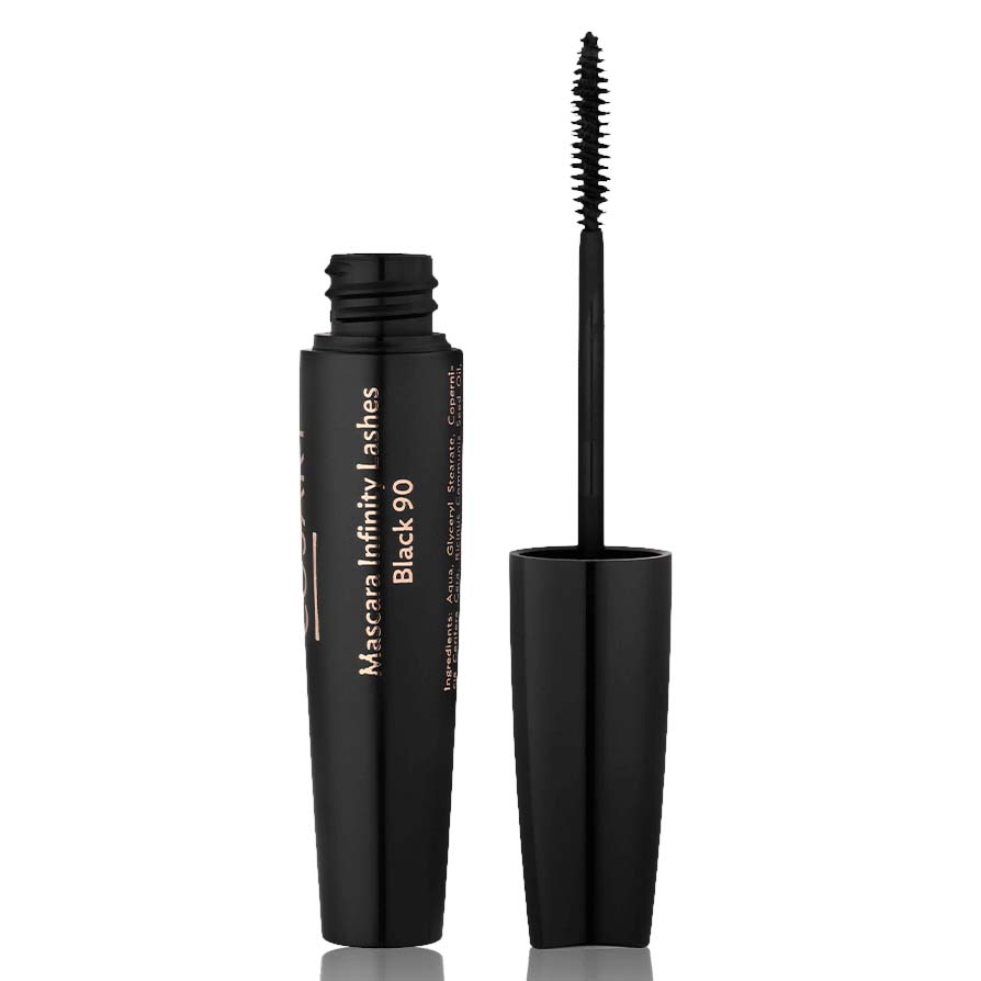 COSART Mascara Infinity Lashes 90 – Die COSART Mascara Infinity Lashes 90 trennt die Wimpern, verlängert sie optisch und lässt sie dichter wirken – eine kleine Bürste mit großem Effekt!, 7ml
