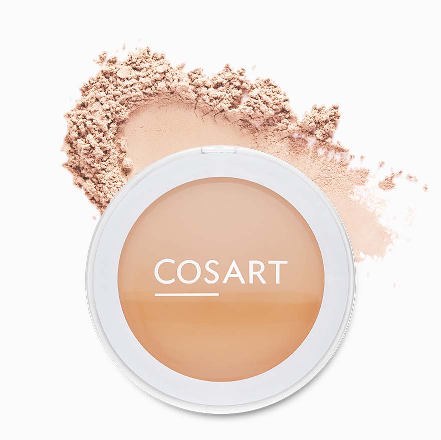COSART Mineral Powder Make-up 761 light skin matt – enthält reine Mineralien, die die Haut glatt erscheinen lassen und eine wunderbare Frische verleihen., 12gr.