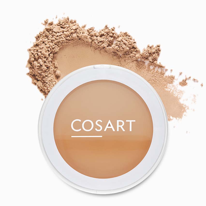 COSART Mineral Powder Make-up 762 Skin matt – enthält reine Mineralien, die die Haut glatt erscheinen lassen und eine wunderbare Frische verleihen., 12gr.