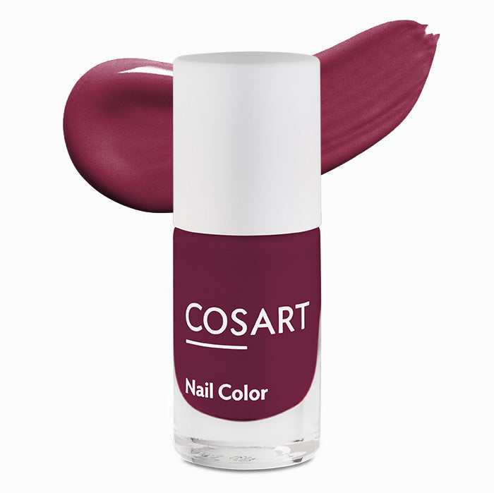COSART Nail Color 20+free - Beere – Die COSART Nagellacke lassen sich dank eines extra breiten Pinsels mit abgerundeten Ecken sehr gut auftragen und sind gut deckend., 9ml