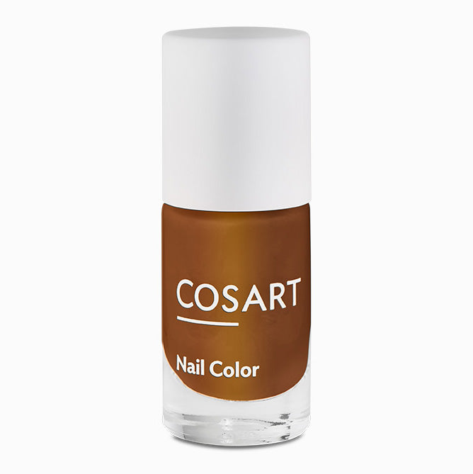 COSART Nail Color 20+free - Bronze – Die COSART Nagellacke lassen sich dank eines extra breiten Pinsels mit abgerundeten Ecken sehr gut auftragen und sind gut deckend., 9ml