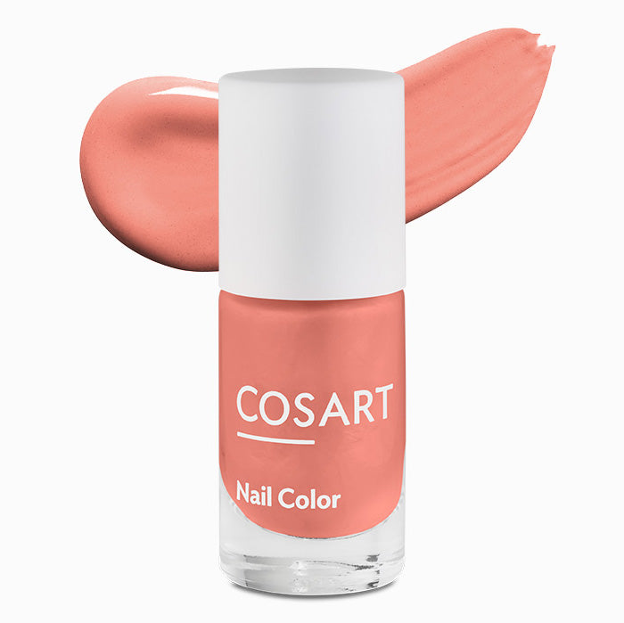 COSART Nail Color 20+free - Pfirsich – Die Nagellacke lassen sich dank eines extra breiten Pinsels mit abgerundeten Ecken sehr gut auftragen und sind gut deckend., 9ml