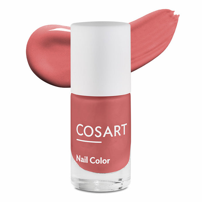 COSART Nail Color 20+free - Rosenblüte – Die Nagellacke lassen sich dank eines extra breiten Pinsels mit abgerundeten Ecken sehr gut auftragen und sind gut deckend., 9ml