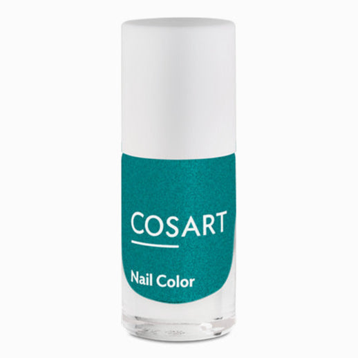 COSART Nail Color 20+free - türkis – Die Nagellacke lassen sich dank eines extra breiten Pinsels mit abgerundeten Ecken sehr gut auftragen und sind gut deckend., 9ml