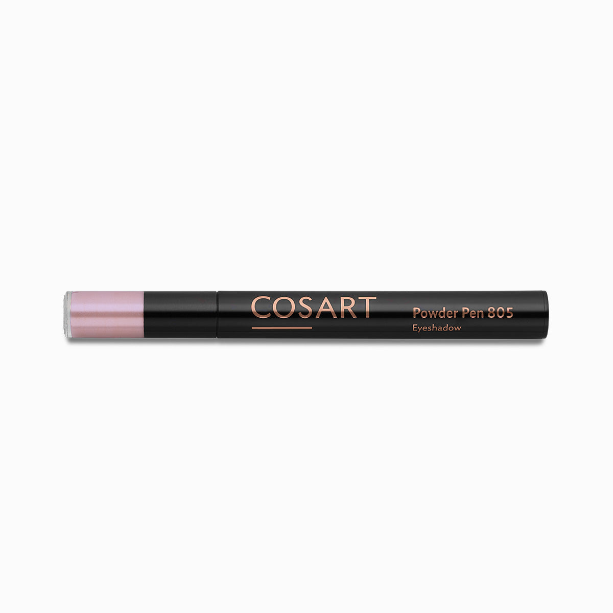 COSART Powder Pen 805 Orchid glänzend – Der Applikator verblendet das Lidschattenpuder sehr schön und schafft wunderbare Verläufe auf dem Lid., 0,8gr., geschlossen