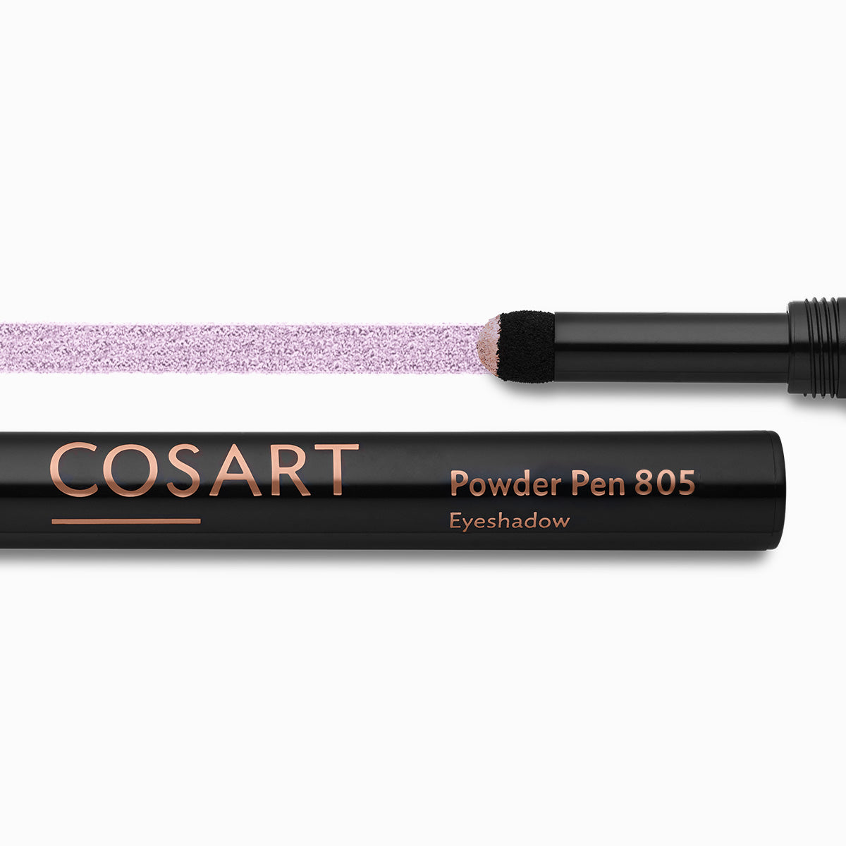COSART Powder Pen 805 Orchid glänzend – Der Applikator verblendet das Lidschattenpuder sehr schön und schafft wunderbare Verläufe auf dem Lid., 0,8gr.