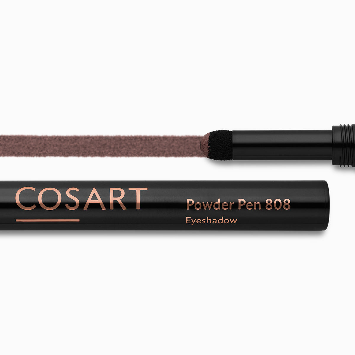 COSART Powder Pen 808 toupe matt – Der Applikator verblendet das Lidschattenpuder sehr schön und schafft wunderbare Verläufe auf dem Lid., 0,8gr.