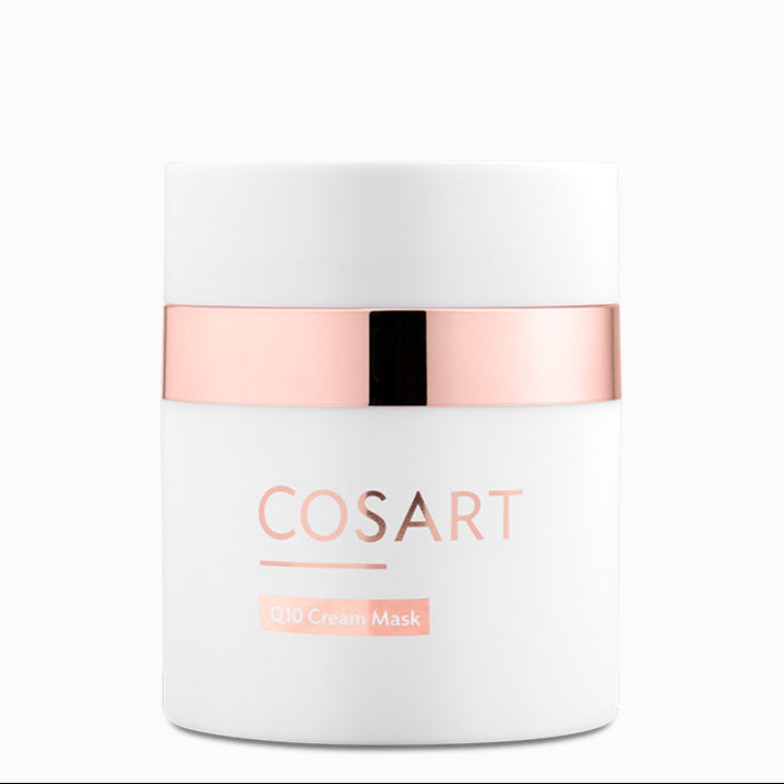 COSART Q10 Cream Mask – spendet sofort wohltuende Feuchtigkeit und versorgt die Haut reichhaltig. Selbst sehr beanspruchte Haut wird wieder geschmeidig und zart., 50ml