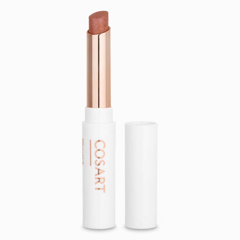 COSART Slimstick - 408 Seerose glänzend – Die cremige Textur hinterlässt ein angenehm weiches und gepflegtes Gefühl auf den Lippen., 2gr.