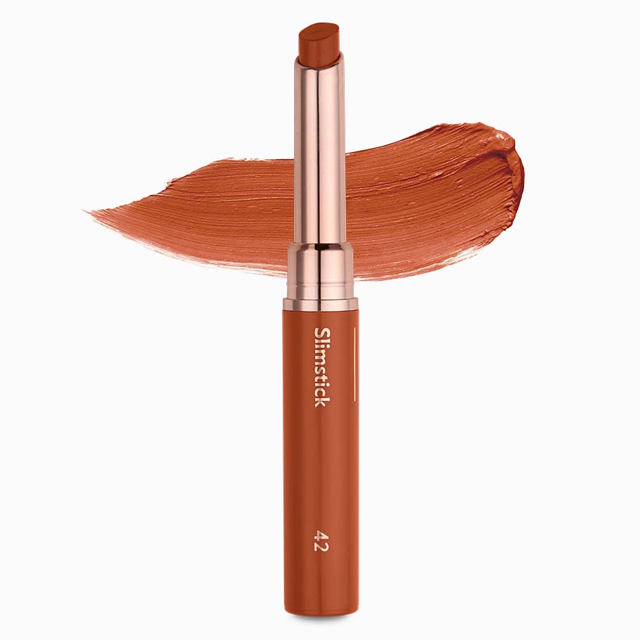 COSART Slimstick - 42 India matt – Die cremige Textur hinterlässt ein angenehm weiches und gepflegtes Gefühl auf den Lippen., 2gr.