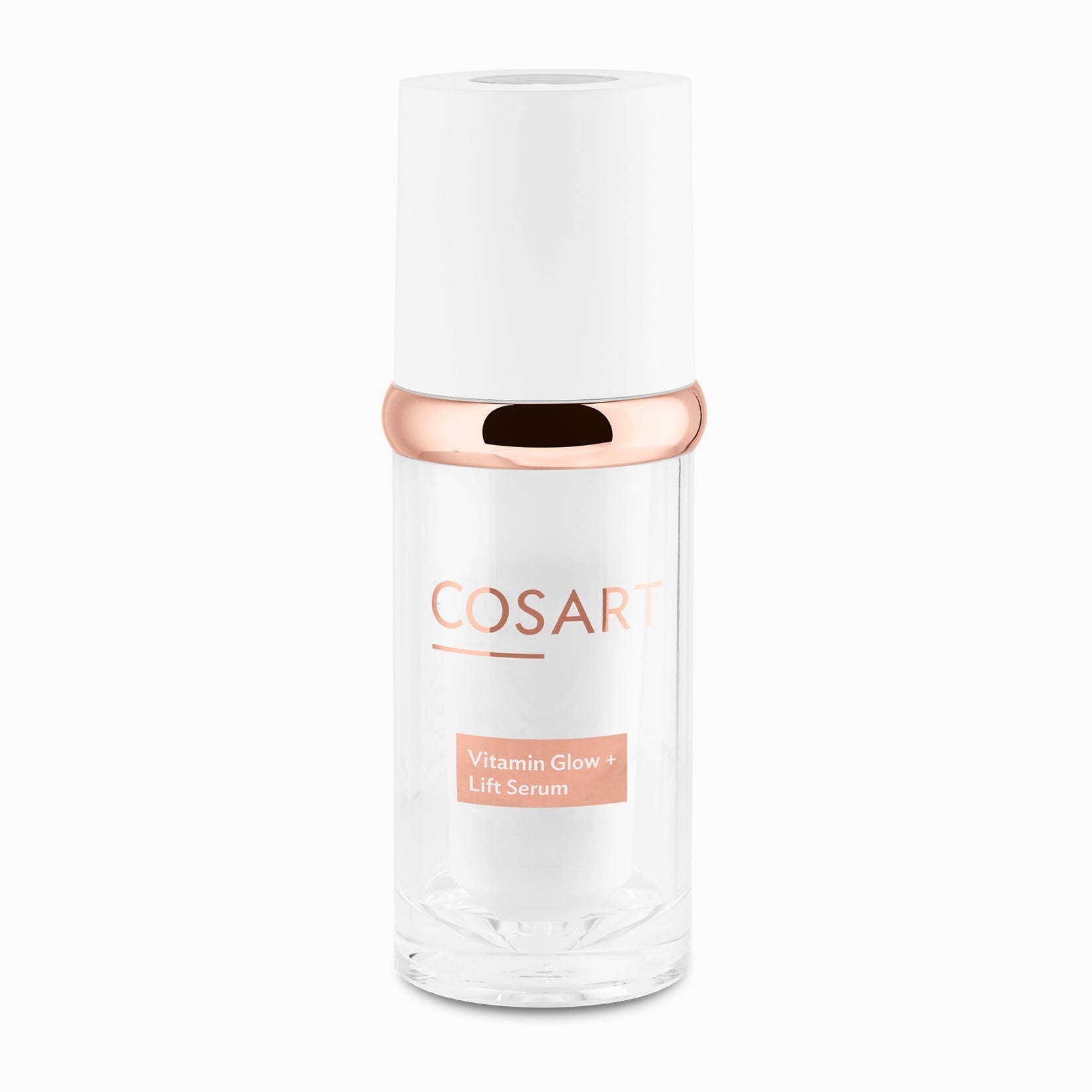 COSART Vitamin Glow +Lift Serum – mit Vitamin C & Hyaluron, 15ml, Pipettenflasche