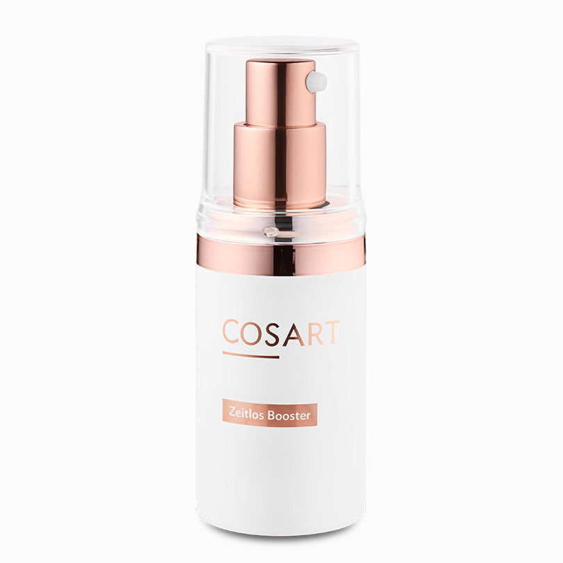COSART Zeitlos Booster – mildert Fältchen und versorgt die Haut effektiv mit Hyaluron, reichlich Feuchtigkeit und Anti-Aging-Wirkstoffen., 15ml