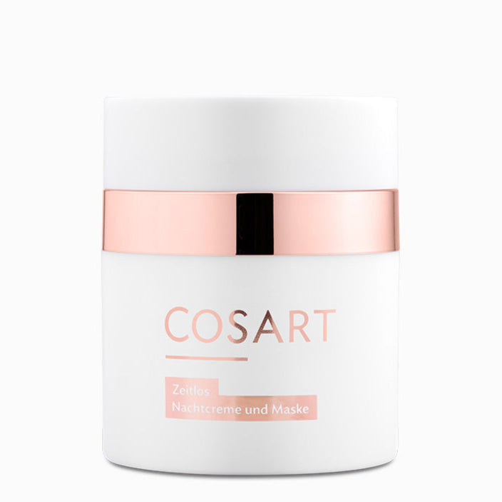 COSART Zeitlos Nachtcreme und Maske – hilft der Haut sich über Nacht zu regenerieren und versorgt sie mit ausreichend Feuchtigkeit und hochwertigen Anti-Aging-Wirkstoffen., 50ml