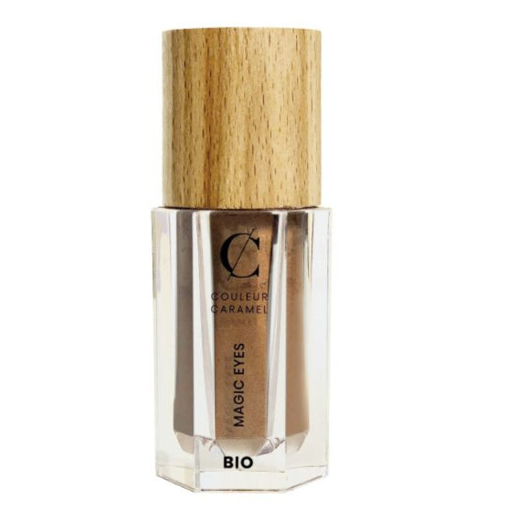 COULEUR CARAMEL Magic Eyes Lidschatten – Die feinen, lichtreflektierenden Pigmente bringen Deine Augen sofort zum Leuchten und sorgen für ein intensives, aber natürlich wirkendes Finish., 2gr., golden brown