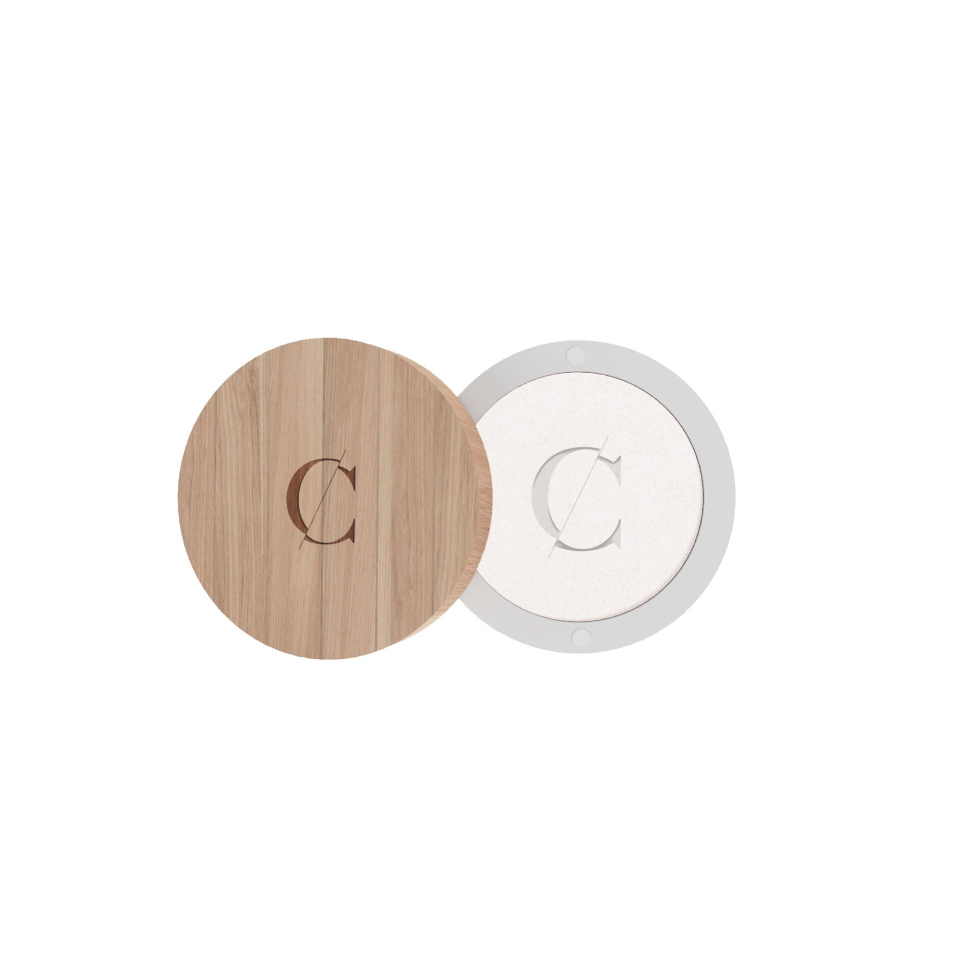 COULEUR CARAMEL Perlmutt Lidschatten white – Dank Argan-Öl wirken die Lidschatten antioxidativ und lassen die empfindliche Haut rund um die Augen an Elastizität und Geschmeidigkeit gewinnen., 1St.