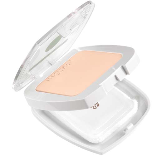 DEBORAH MILANO Formula Pura Face Powder BIO – gepresster Puder auf ganz neuem Niveau, der natürliche, organische Inhaltsstoffe mit hervorragender Leistung, einem makellosen Finish und absolutem Tragekomfort kombiniert., 9gr., geöffnet