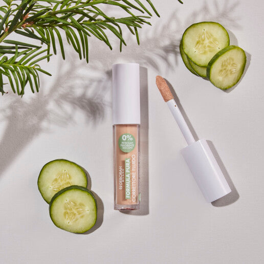 DEBORAH MILANO Formula Pura Fluid Concealer – gegen Falten, Schwellungen und dunkle Augenringe, der auch Unreinheiten und dunkle Flecken kaschiert., 4,98gr., mood