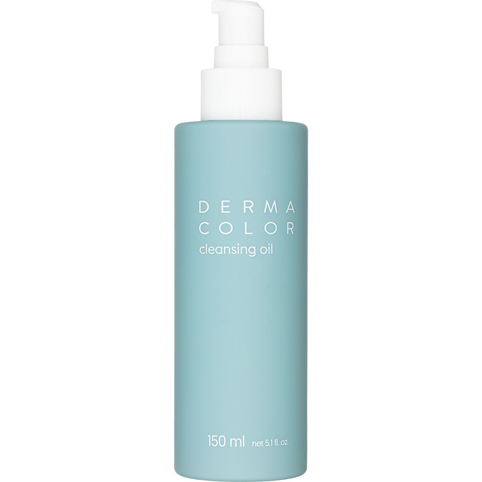 DERMACOLOR Cleansing Oil – Die vegane, hautfreundliche Formulierung löst selbst hartnäckiges Make-up mühelos, ohne die Haut auszutrocknen., 150ml, Spenderflasche