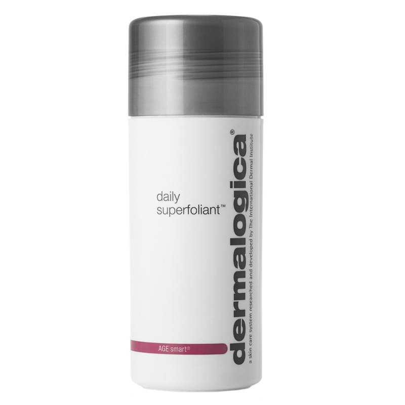DERMALOGICA AGE smart Daily Superfoliant – wird bei Kontakt mit Wasser aktiviert und setzt einen Komplex aus drei Wirkstoffgruppen frei, der sich aus hochwirksamen Enzymen, hauterneuernden Alphahydroxysäuren und einer Anti-Schadstoff-Technologie zusammensetzt., 57gr.