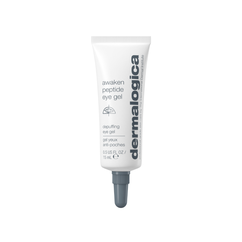 DERMALOGICA Awaken Peptide Eye Gel – belebt die geschwollene Augenpartie und sorgt innerhalb von 10 Minuten für ein ausgeruhtes, frisches Aussehen., 15ml