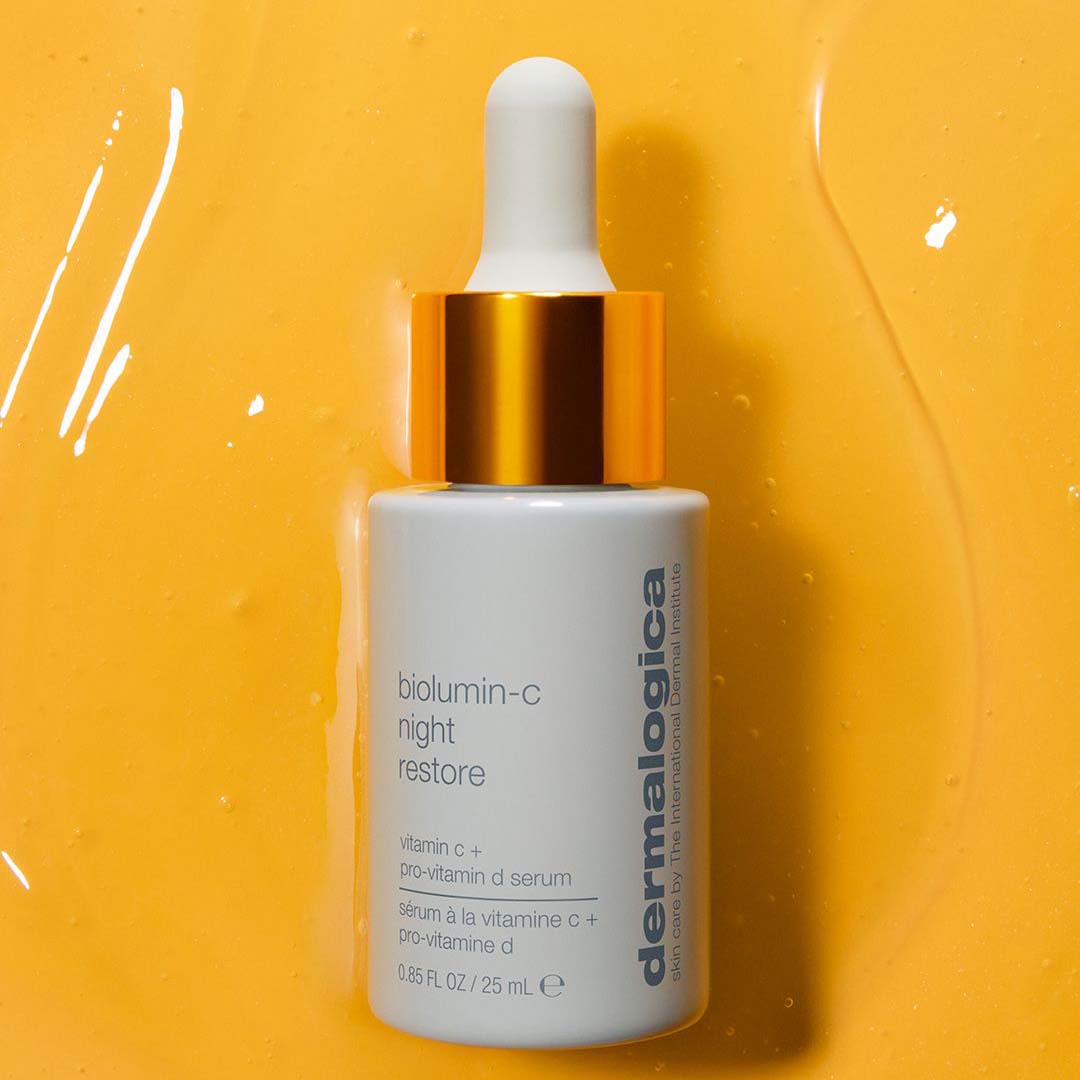 DERMALOGICA Biolumin-C Night Restore Serum – erhöht die Strahlkraft der Haut über Nacht und spendet sofort Feuchtigkeit., 25ml, Flasche