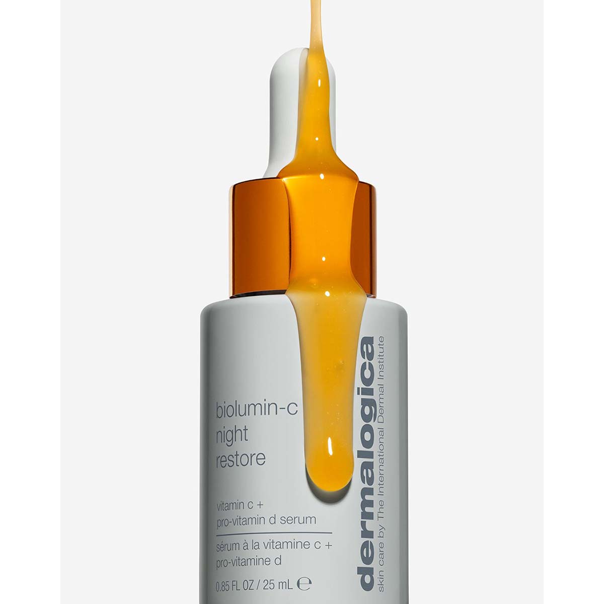 DERMALOGICA Biolumin-C Night Restore Serum – erhöht die Strahlkraft der Haut über Nacht und spendet sofort Feuchtigkeit., 25ml, Textur