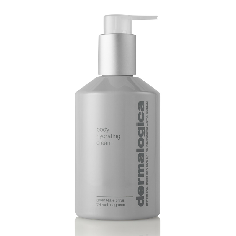 DERMALOGICA Body Hydrating Cream – Die pflegende Feuchtigkeitscreme verwöhnt die Haut mit einer Mischung aus ätherischen Ölen und sorgt so für einen gesunden Glow-Effekt., 295ml