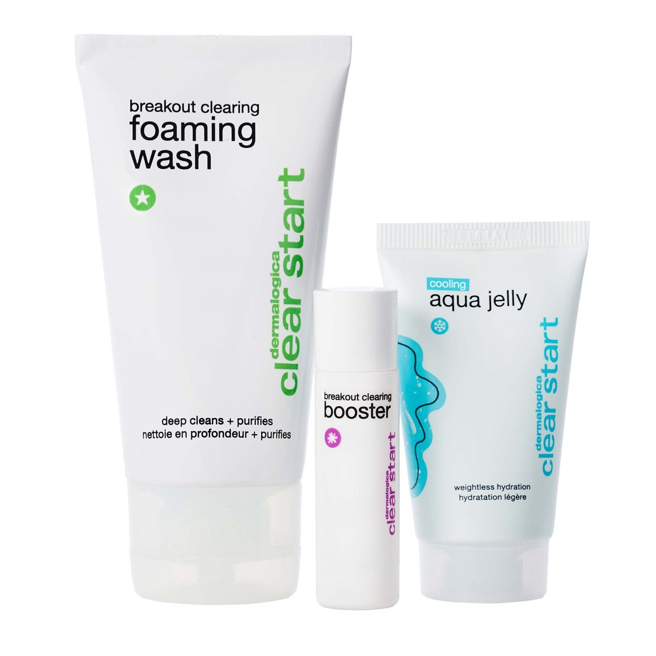 DERMALOGICA Breakout Clearing Kit – Du hast ölige, unreine Haut? Dann ist dieses Kennenlern-Set der perfekte Einstieg für strahlende, reine Haut., Set, Produkte