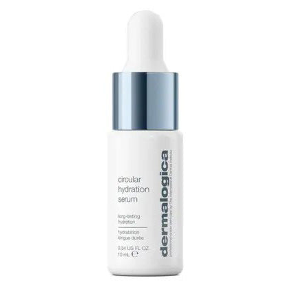 DERMALOGICA Circular Hydration Serum – Intensiv feuchtigkeitsspendendes Serum, das alle Schichten der Haut durchflutet, Feuchtigkeitsreserven werden aufgefüllt und Feuchtigkeitsverlust verhindert., 10ml