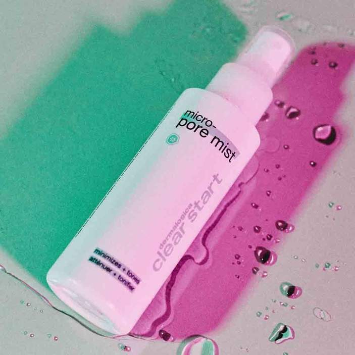 DERMALOGICA Clear Start Micro-Pore Mist – ein erfrischender Toner, der das Erscheinungsbild großer Poren ab dem ersten Spritzer reduziert und das Hautbild nachhaltig verfeinert., 118ml, mood